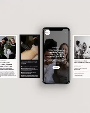 Testinen Wordpress nettisivupohja